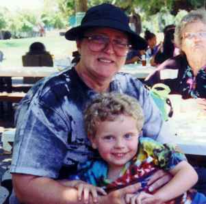 Carol Hurd and son