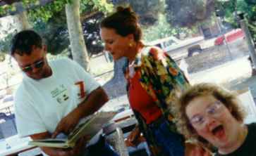 Ernie Niegel, Rob Ballous wife, and Debbie (Sue Wentz daughter)