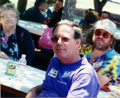 Jerry Pohorsky (foreground), back: Carol Hurd's family