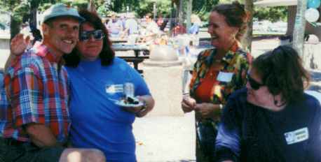 Curt Keyer, Bobbye Zeitman, Rob Ballou's wife, Maureen Gilbert